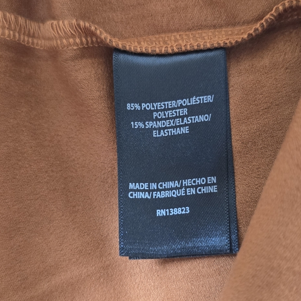 Idyllwind Garland Hippie Studded Fringe Faux Suede Sleeveless Mini Dress Sz.M - Picture 15 of 16